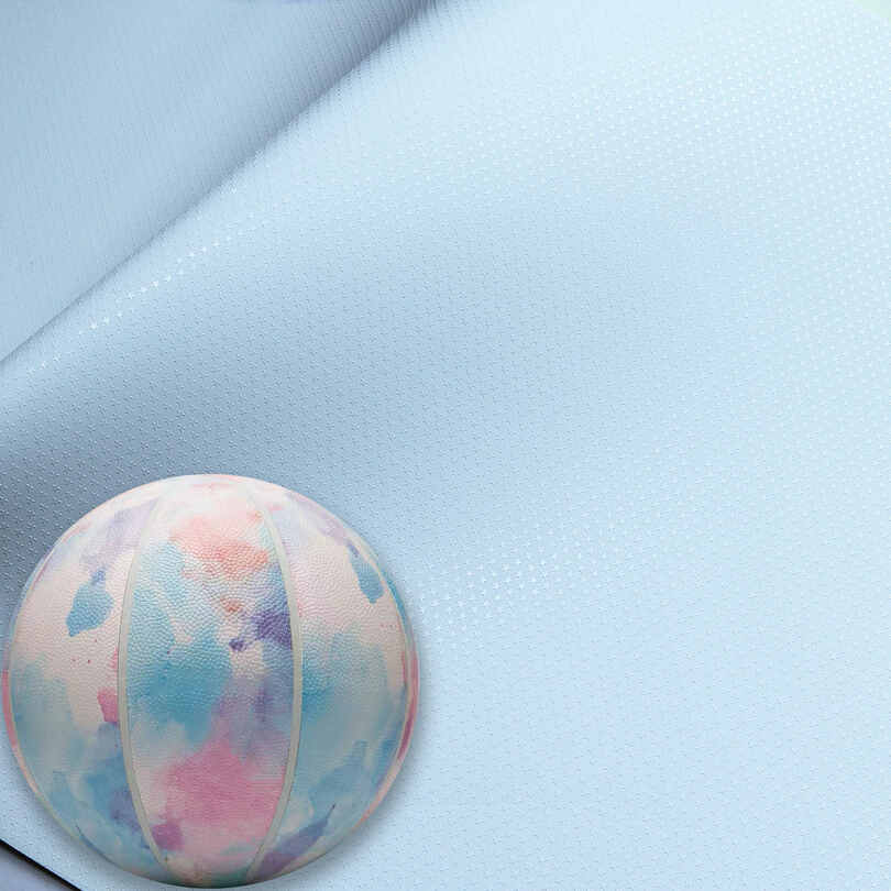 星柄スポーツ サッカー ボール革生地