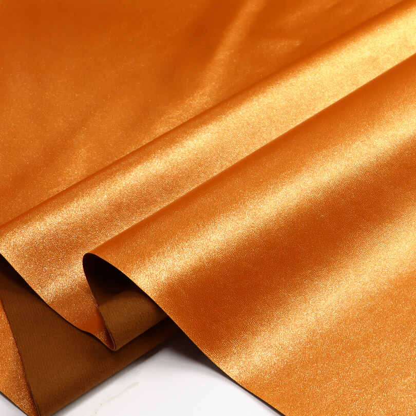 光沢のある真珠のような人工PUレザーレディバッグシューズ素材